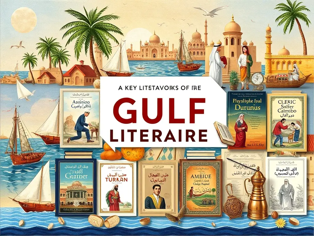 مكتبة الأدب الخليجي PDF، منصة بالعربية