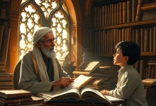 أبو العلاء المعرّي والغلام الذكي، منصة بالعربية