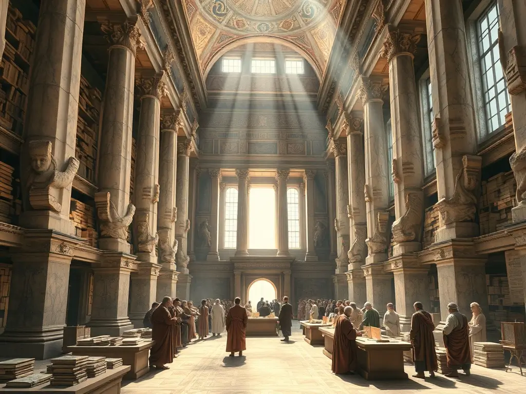 المكتبات في بلاد النهرين، منصة بالعربية