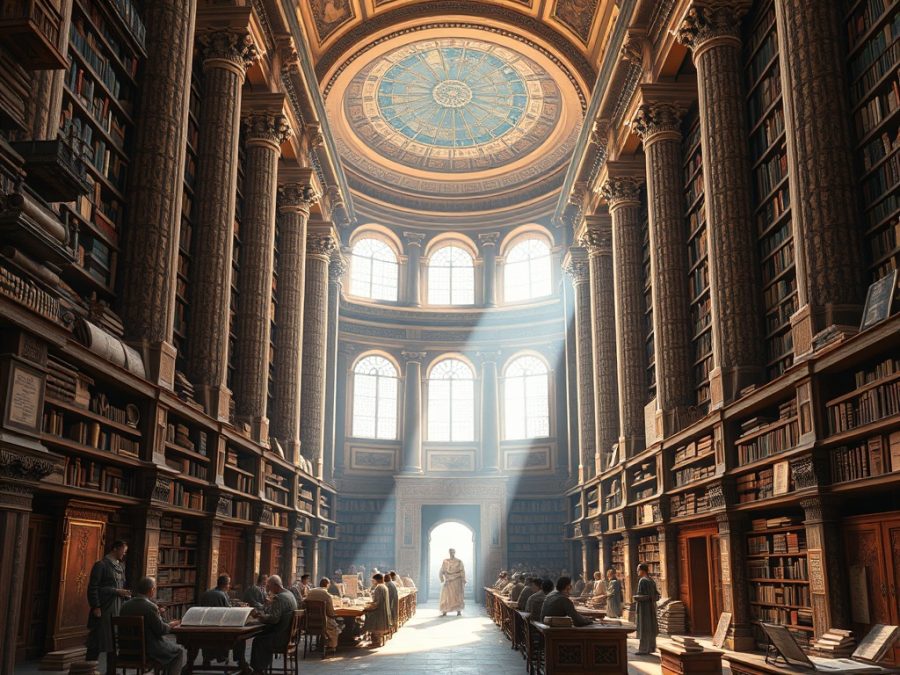 مكتبة فيلا بابيري، منصة بالعربية