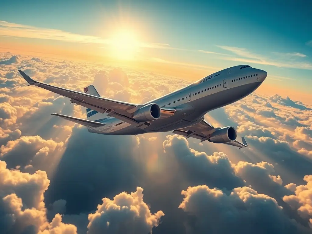 ملكة السماء طائرة بوينغ 747-8، منصة بالعربية