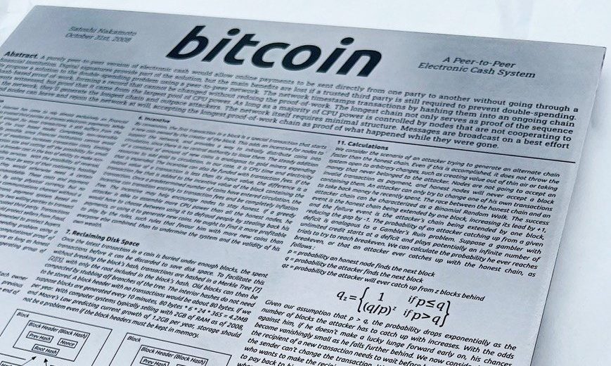 الورقة البيضاء لبيتكوين، منصة بالعربية