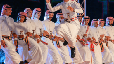 الرقصات الشعبية السعودية، منصة بالعربية
