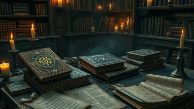 الكتب السحرية والمخطوطات الملعونة ، منصة بالعربية