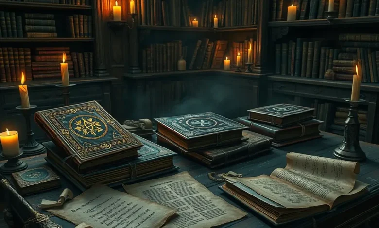 الكتب السحرية والمخطوطات الملعونة ، منصة بالعربية