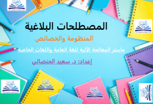 المصطلحات البلاغية ـ المنظومة والخصائص