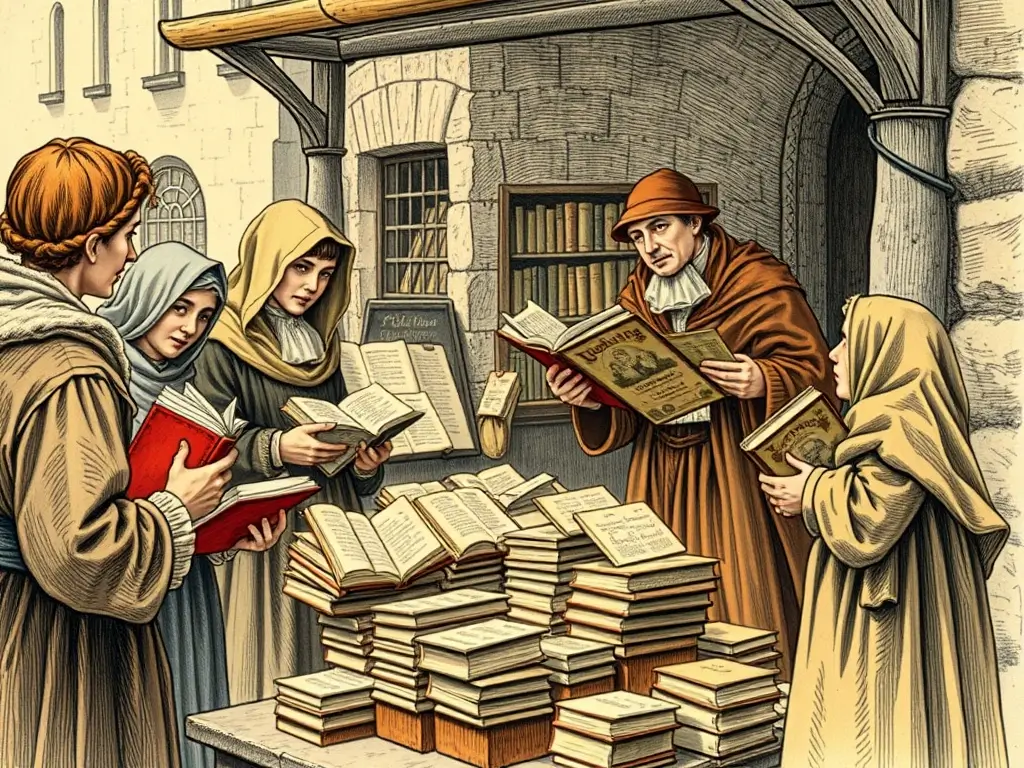 الأدب الرخيص وصناعة الثقافة الشعبية Chapbooks وBibliothèque bleue، منصة بالعربية