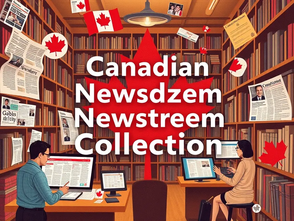 قاعدة Canadian Newsstream Collection أرشيف الصحافة الكندية ـ منصة بالعربية