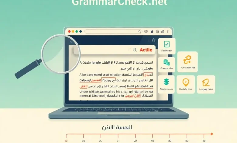 GrammarCheck.net كنموذج مبكر لأدوات التدقيق اللغوي على الويب