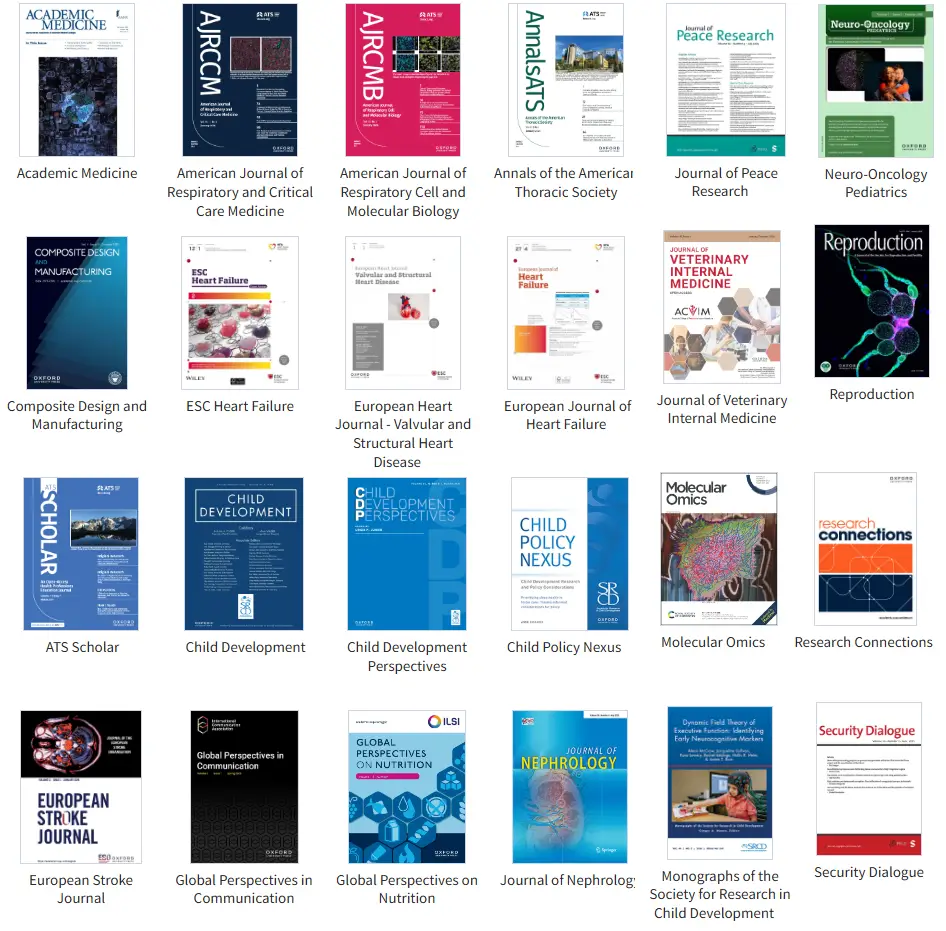 Oxford Academic Journals البنية الرقمية للنشر العلمي ـ منصة بالعربية