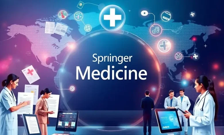 Springer Medicine هي منصة رقمية متخصصة في نشر المعرفة الطبية السريرية