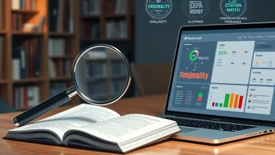 برنامج PlagiarismChecker أداة كشف الانتحال وتقييم الأصالة الأكاديمية