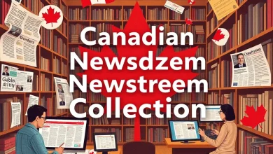 قاعدة Canadian Newsstream Collection أرشيف الصحافة الكندية ـ منصة بالعربية
