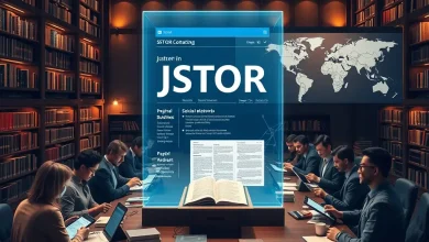 منصة JSTOR المكتبة الرقمية الأكاديمية الرائدة للبحث المعمق