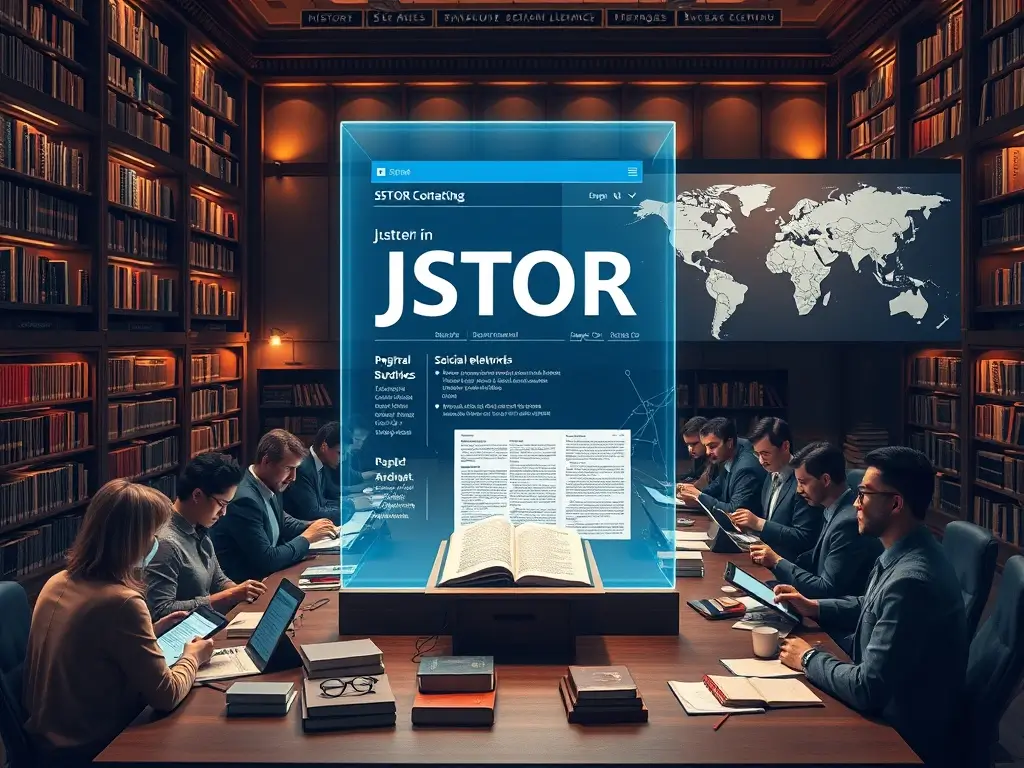 منصة JSTOR المكتبة الرقمية الأكاديمية الرائدة للبحث المعمق