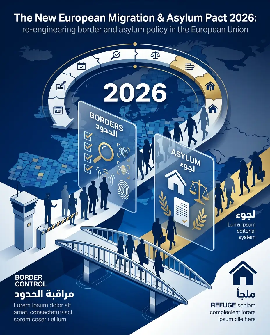 ميثاق الهجرة واللجوء الأوروبي الجديد 2026 ـ منصة بالعربية